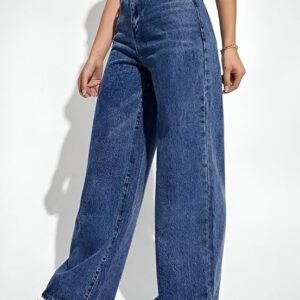 Women Women's Baggy Cargo Denim Jeans