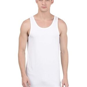 New arrival Men's white cotton innerwear vest
